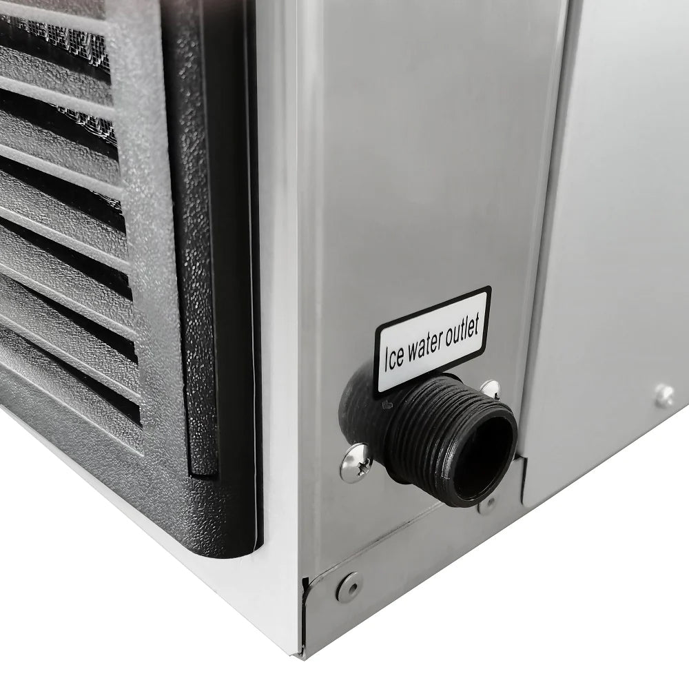 EQCHEN 500 lb Ice Maker, 500 Pound Ice Machine