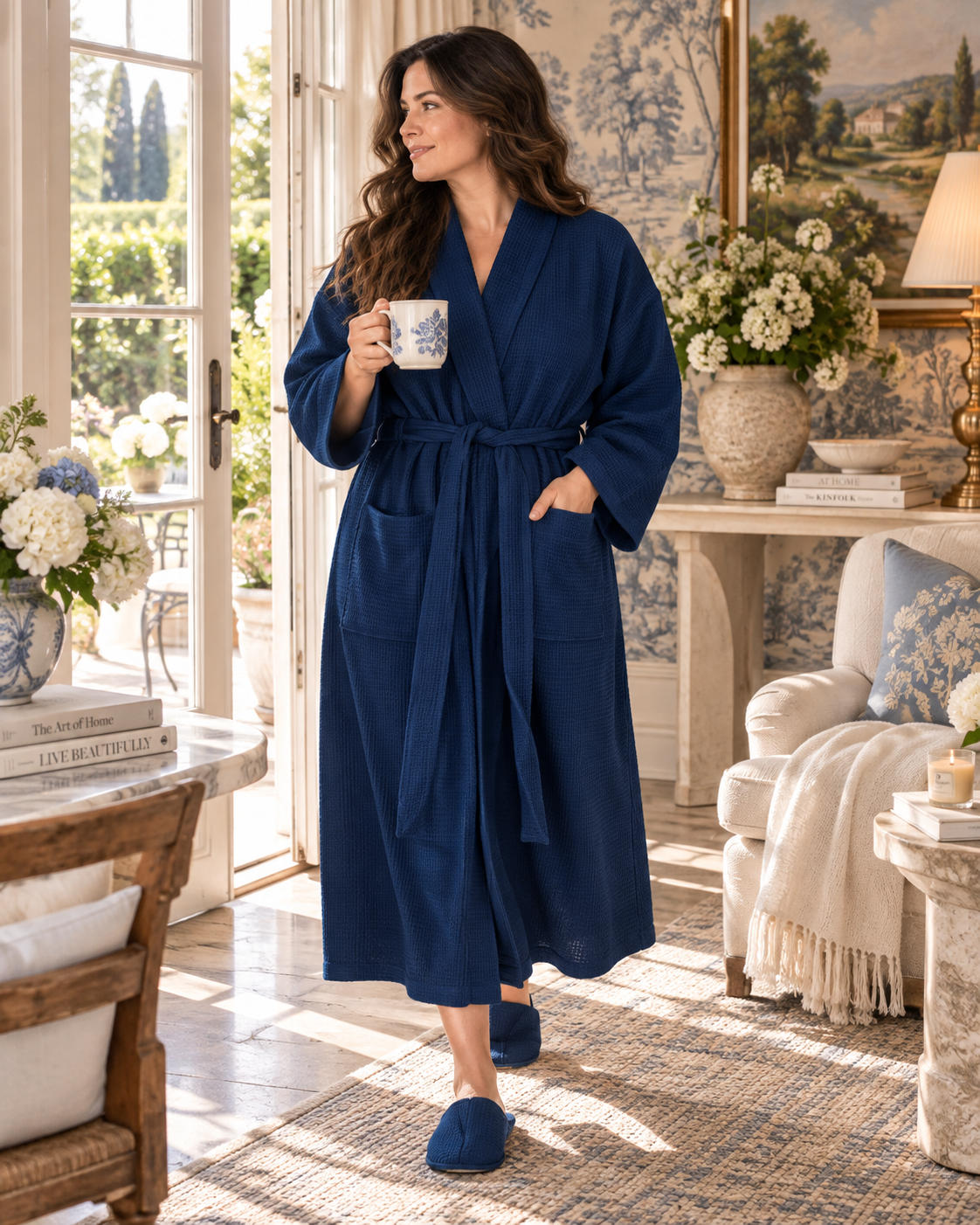 Waffle Robe Womens – Lightweight, Quick-Dry Spa Comfort